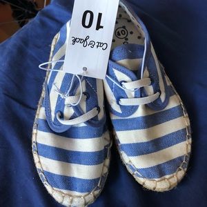 New with tags cat & jack size 10 espradille shoes
